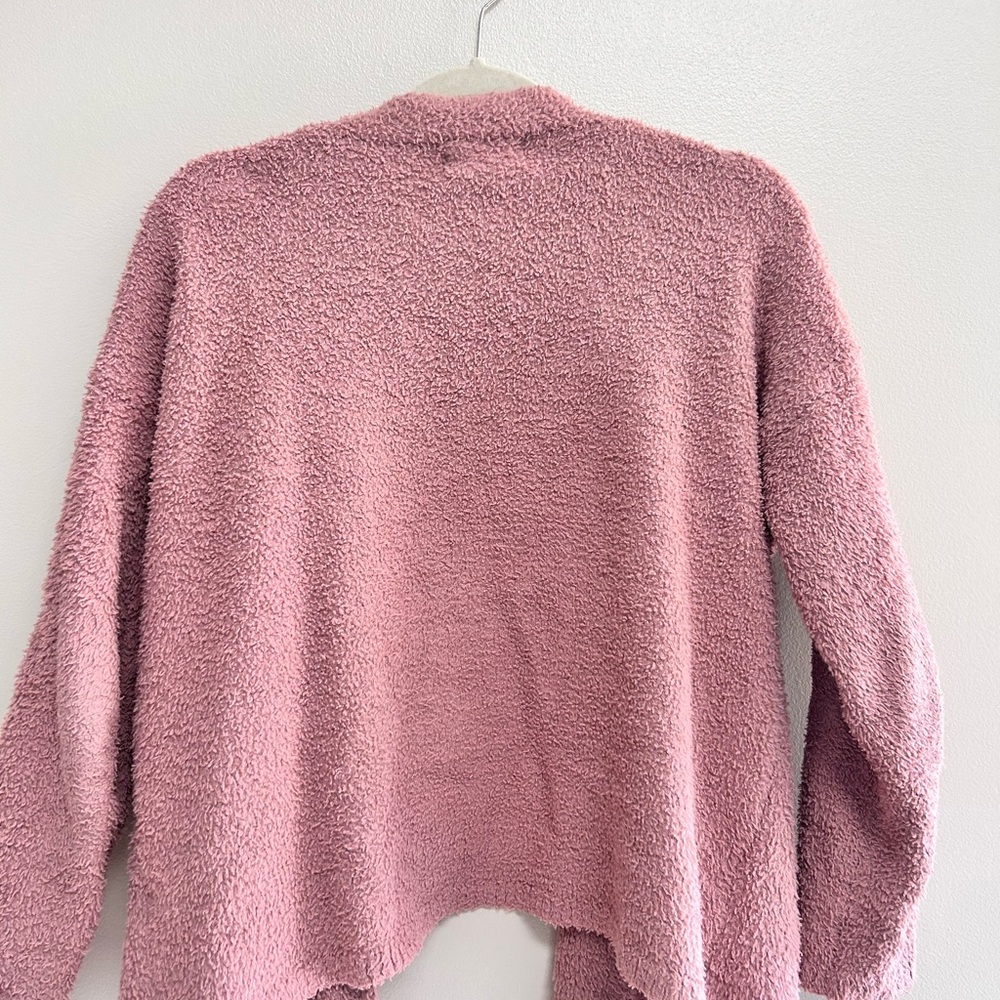Cage Soft Pink Cardigan Sweater - Picture 3 of 3